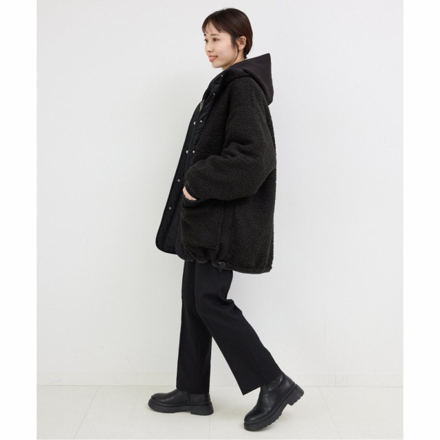 2024AW】SLOBE IENA スタンドフードブルゾン（SLOBE IENA