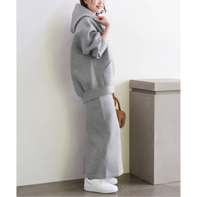 スローブ イエナ（SLOBE IENA）/《追加5》ボリュームジップアップフーディー