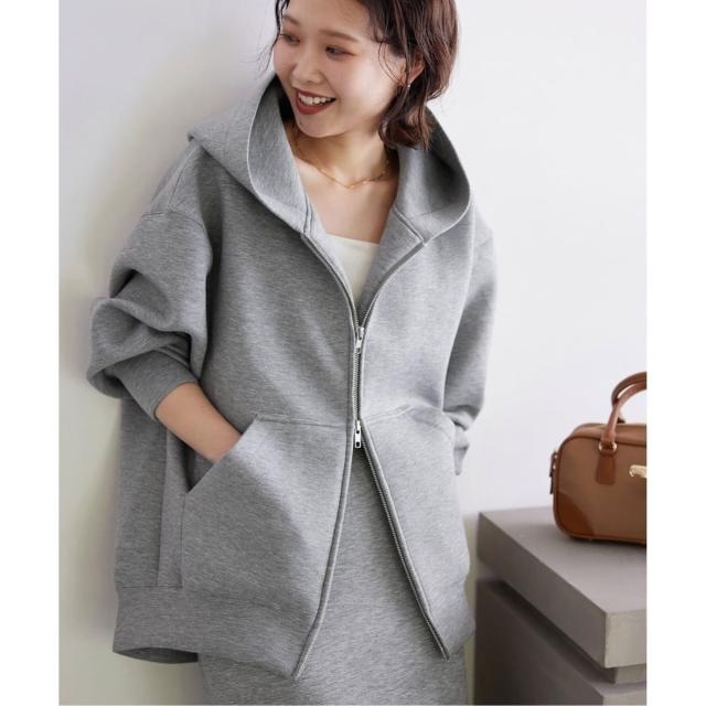 スローブ イエナ（SLOBE IENA）/《追加5》ボリュームジップアップフーディー