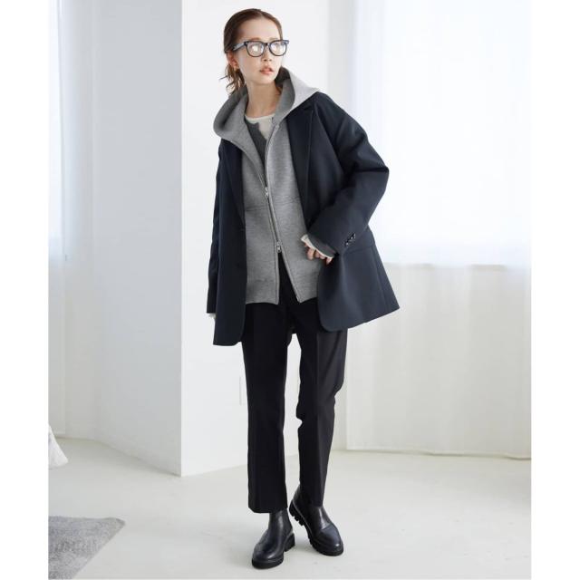 スローブ イエナ（SLOBE IENA）/《追加5》ボリュームジップアップフーディー