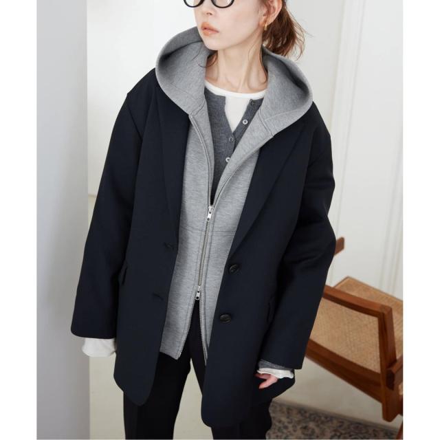 スローブ イエナ（SLOBE IENA）/《追加5》ボリュームジップアップフーディー