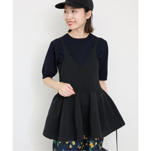 ペプラムビスチェ　スローブイエナ スローブイエナ ペプラムビスチェ - メルカリ