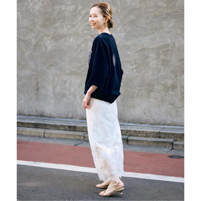 【美品】レース切替スカート　SLOBEIENA（スローブイエナ） SLOBE IENA スカート レース切替スカート : ZOZOTOWN Yahoo!店