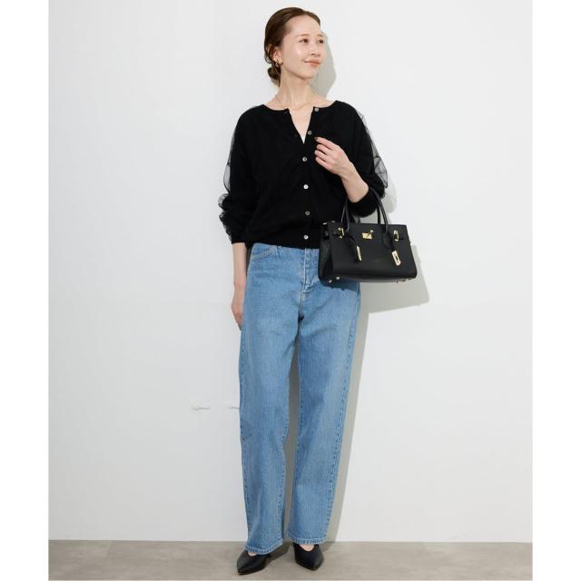 スローブ イエナ（SLOBE IENA）/《3サイズ展開/追加6》LE DENIM ストレートデニムパンツ