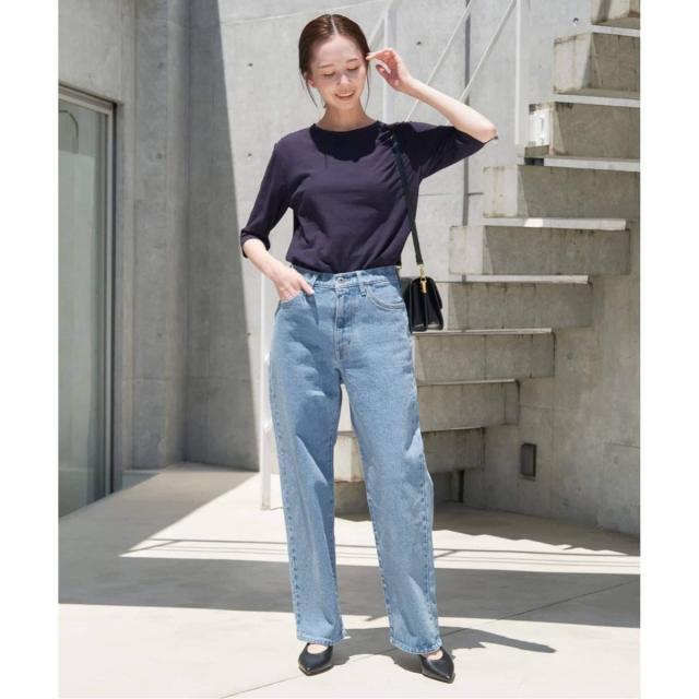 スローブ イエナ（SLOBE IENA）/《3サイズ展開/追加6》LE DENIM ストレートデニムパンツ