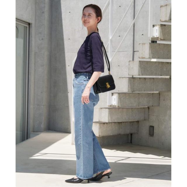 スローブ イエナ（SLOBE IENA）/《3サイズ展開/追加6》LE DENIM ストレートデニムパンツ