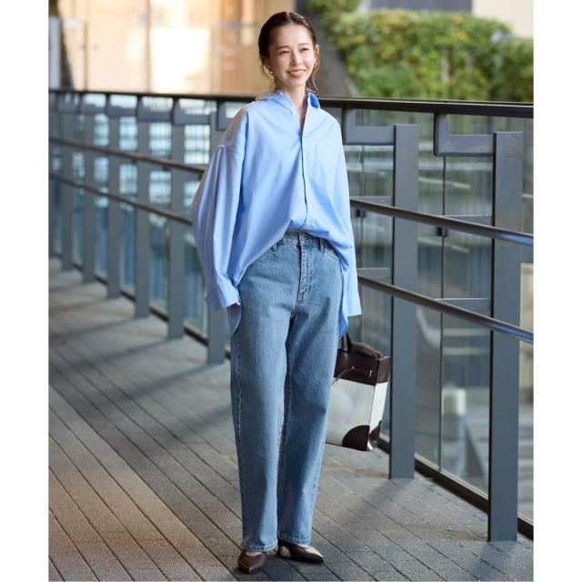 スローブ イエナ（SLOBE IENA）/《3サイズ展開/追加6》LE DENIM ストレートデニムパンツ