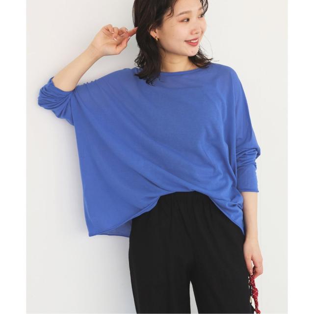 slobe iena コットンシルクビッグプルオーバー スローブ イエナ（SLOBE IENA）/《追加》コットンシルクビッグ