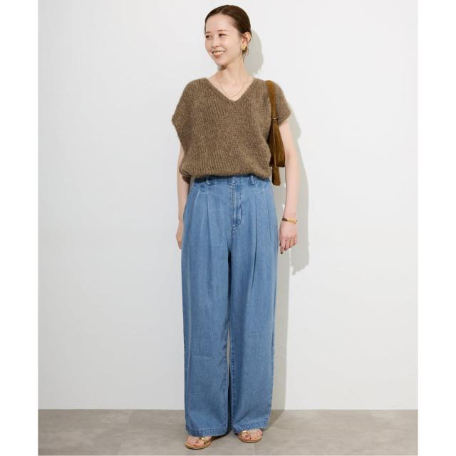 スローブ イエナ（SLOBE IENA）/《4サイズ展開》LEDENIM TUCK TROUSER