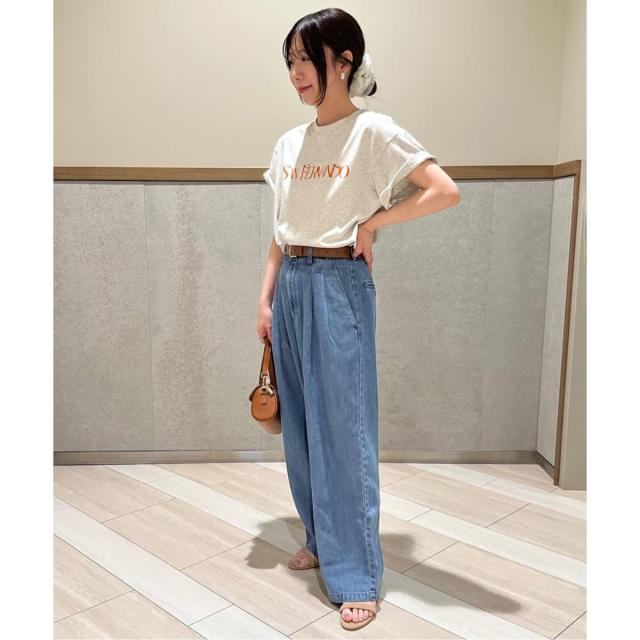 スローブ イエナ（SLOBE IENA）/《4サイズ展開》LEDENIM TUCK TROUSER