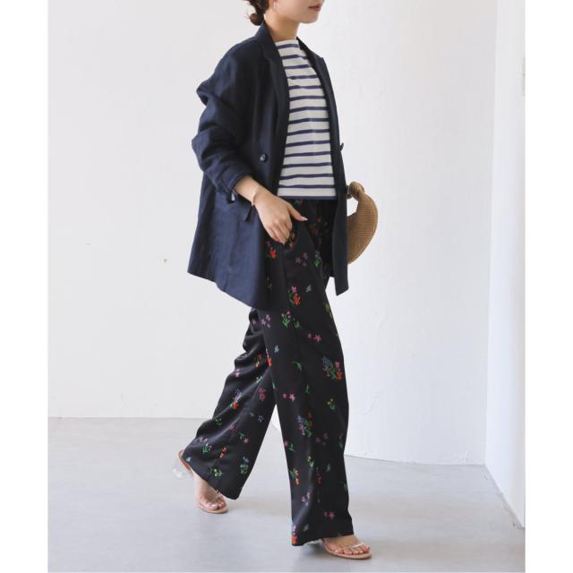 ななみ様ご購入されます スローブイエナマルゴー flower イージーパンツ38 ななみ様ご購入されます スローブイエナマルゴー flower