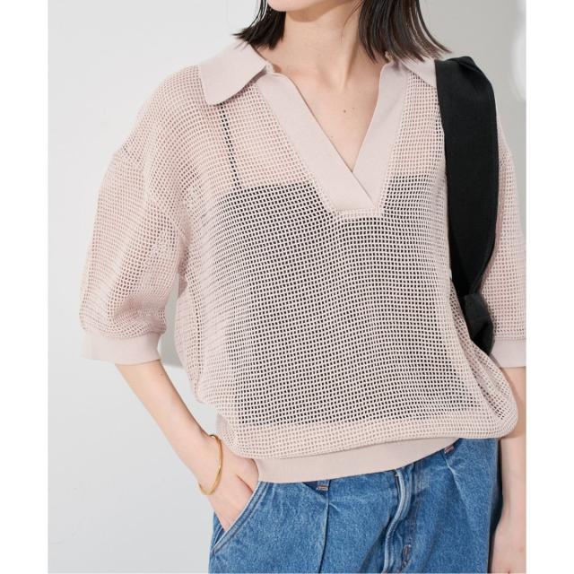スローブ イエナ（SLOBE IENA）/メッシュスキッパープルオーバー