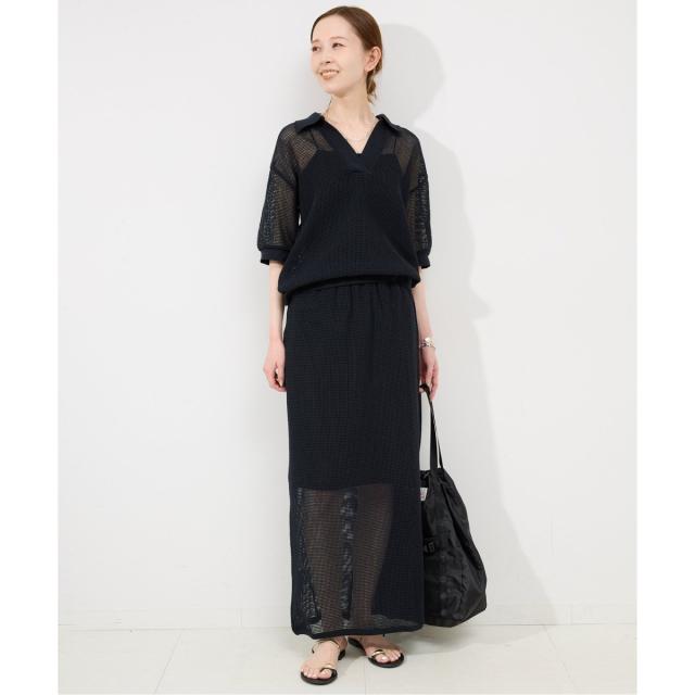 スローブイエナ　メッシュプルオーバー￼ SLOBE IENA｜メッシュスキッパープルオーバー | Rakuten Fashion