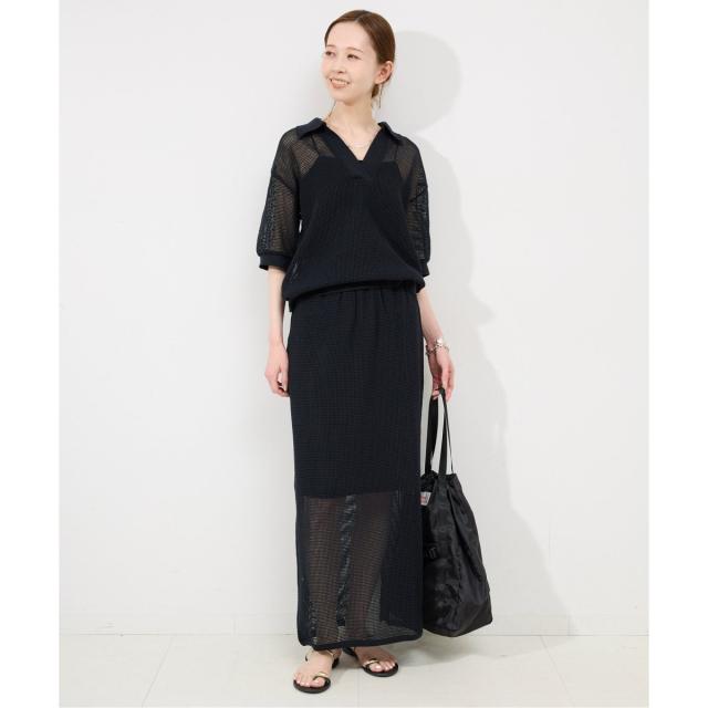 スローブ イエナ（SLOBE IENA）/メッシュスキッパープルオーバー
