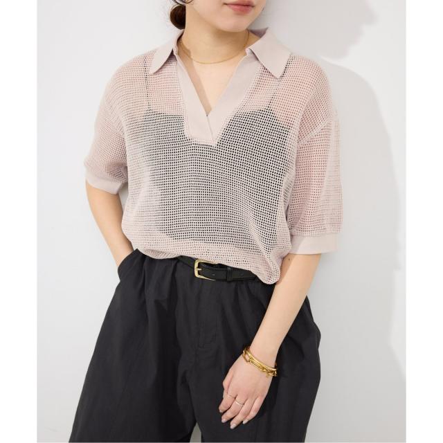 スローブ イエナ（SLOBE IENA）/メッシュスキッパープルオーバー