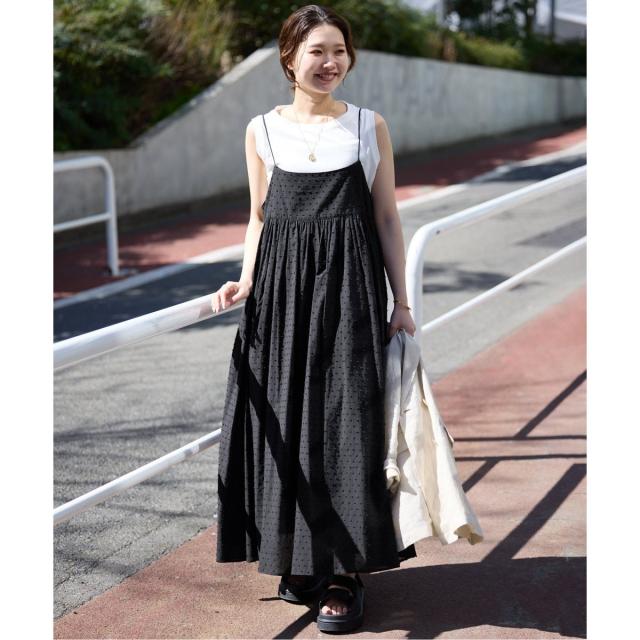 スローブイエナワンピース WEB限定/追加予約》ウォッシャブルスムース ニットワンピース
