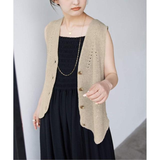 スローブ イエナ（SLOBE IENA）/《追加》ニットジレ