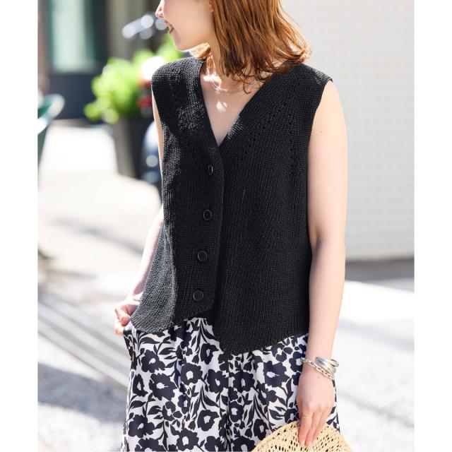 スローブ イエナ（SLOBE IENA）/《追加》ニットジレ