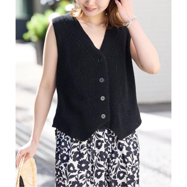 スローブ イエナ（SLOBE IENA）/《追加》ニットジレ