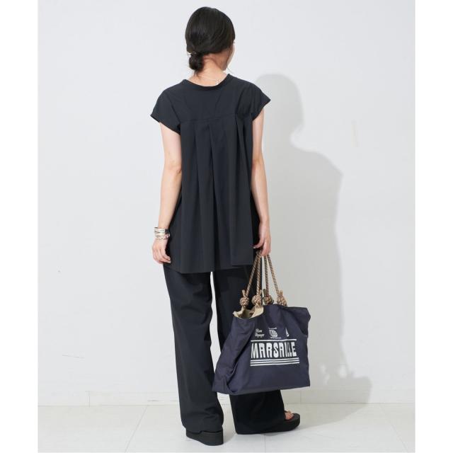 スローブ イエナ（SLOBE IENA）/《防しわ性/撥水/接触冷感/2枚セット》ナイロンブラウス×パンツセット