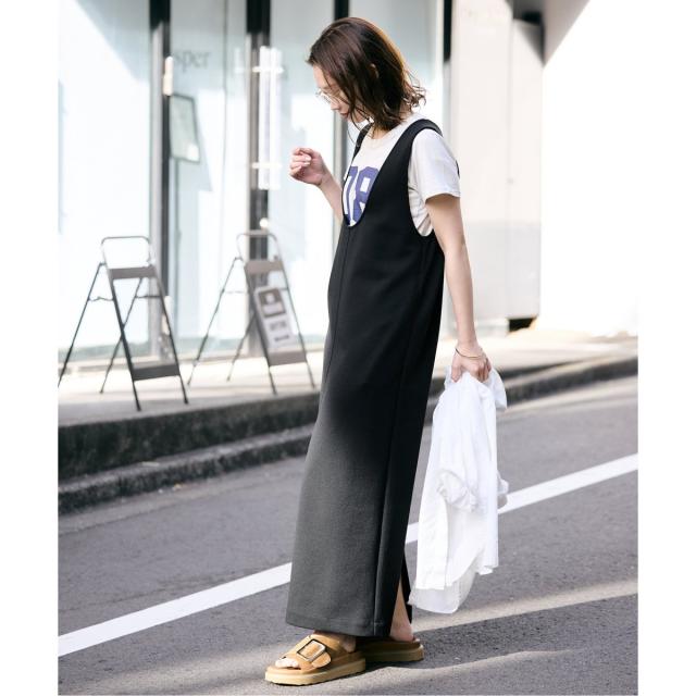 Uiui  美品✨IENA  ジャンバースカート Uネックジャンパースカート（ワンピース）｜SLOBE IENA