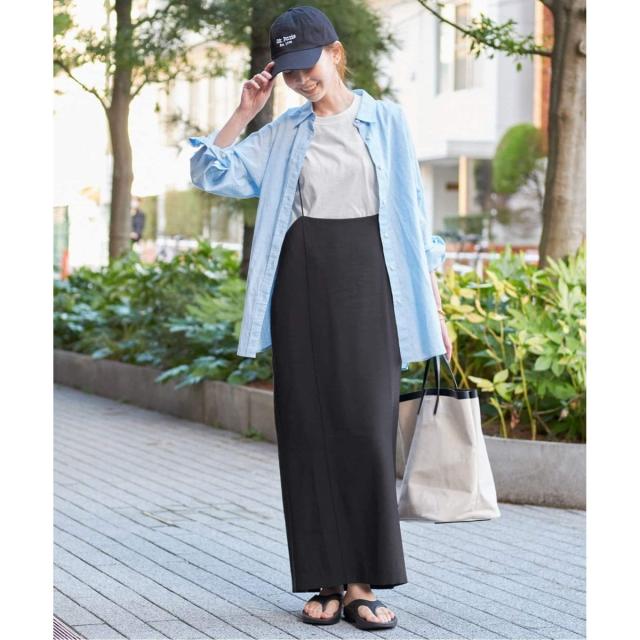 スローブ イエナ（SLOBE IENA）/《追加/2枚セット》アイラインキャミワンピース×ノースリーブTEEセット