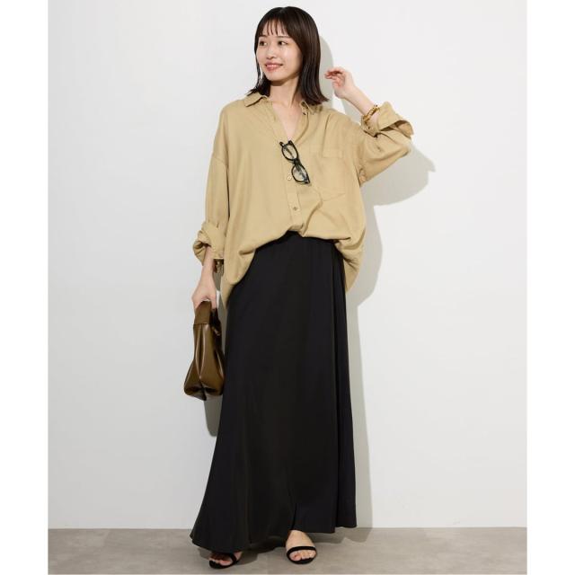 スローブ イエナ（SLOBE IENA）/《3サイズ展開/追加2》フィブリルマーメイドフレアスカート