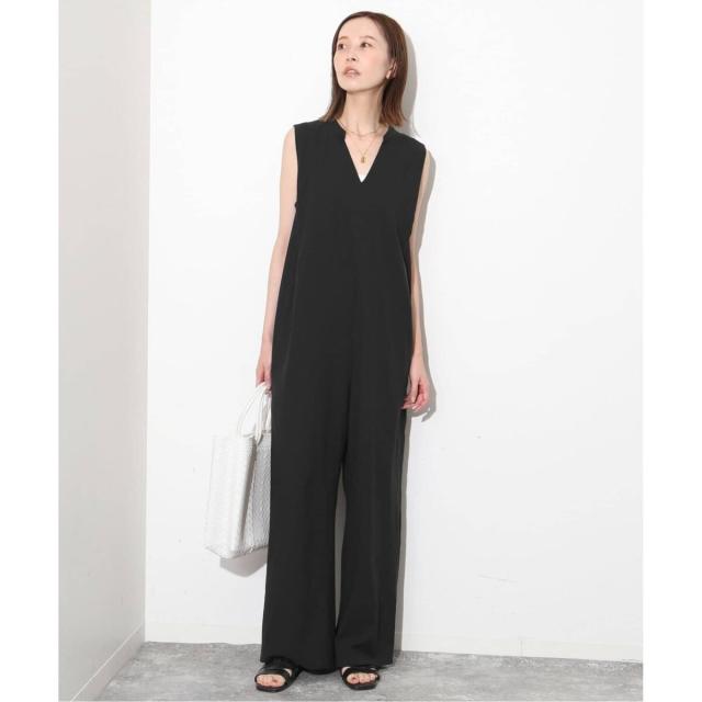 スローブ イエナ（SLOBE IENA）/《WEB限定/追加2》リラックスイージーVネックオールインワン