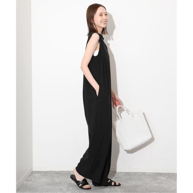 スローブ イエナ（SLOBE IENA）/《WEB限定/追加2》リラックスイージーVネックオールインワン