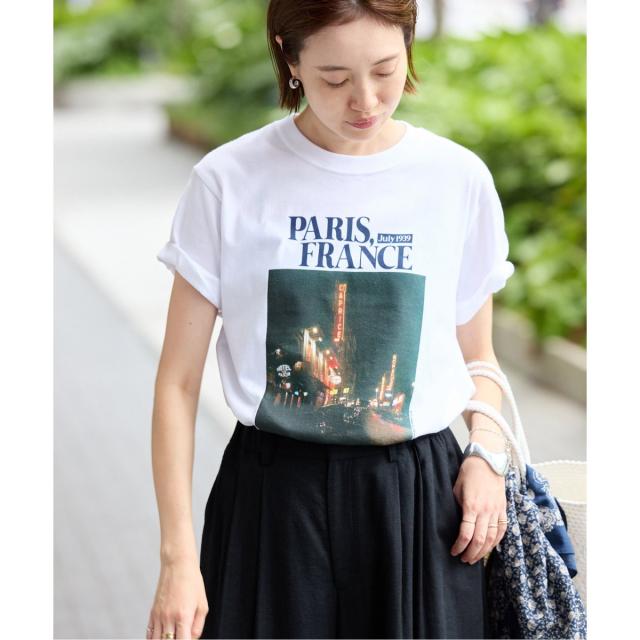 スローブ イエナ（SLOBE IENA）/《追加》PARIS NIGHT フォトTEE