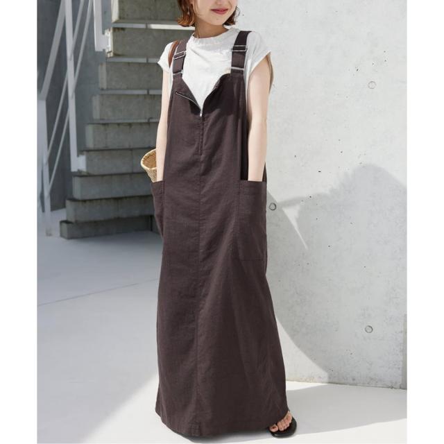 スローブ イエナ（SLOBE IENA）/《WEB/一部店舗限定/追加2》アイラインジャンパースカート