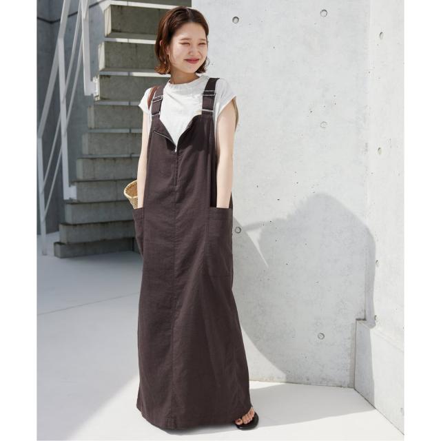 スローブ イエナ（SLOBE IENA）/《WEB/一部店舗限定/追加2》アイラインジャンパースカート