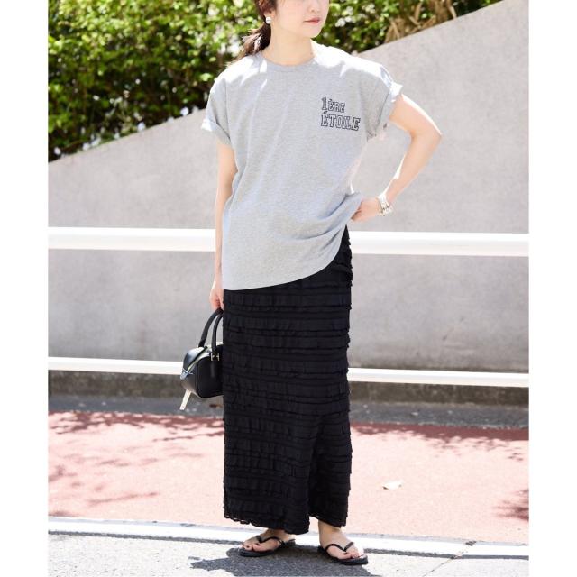 スローブ イエナ（SLOBE IENA）/《追加2》フリルカットソータイトスカート