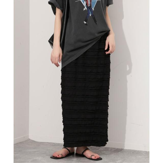 スローブ イエナ（SLOBE IENA）/《追加2》フリルカットソータイトスカート