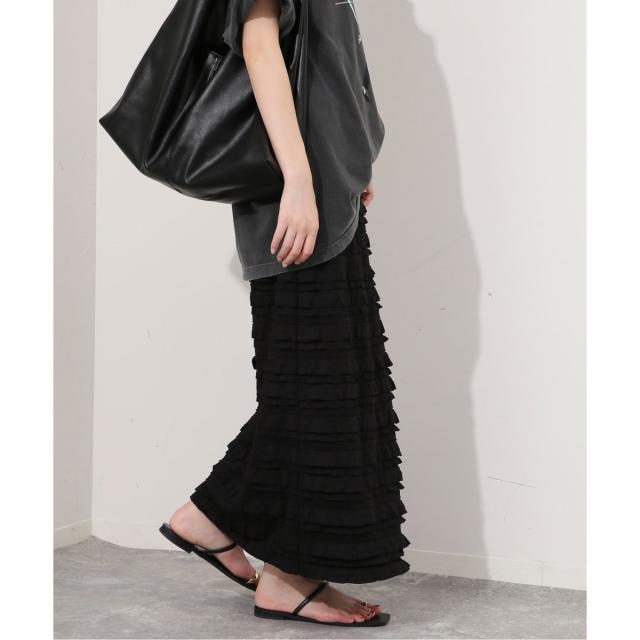 スローブ イエナ（SLOBE IENA）/《追加2》フリルカットソータイトスカート