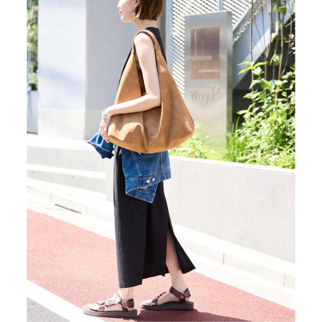 スローブ イエナ（SLOBE IENA）/《WEB限定/追加》リネンレーヨンノースリーブナローワンピース