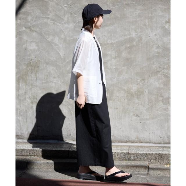 スローブ イエナ（SLOBE IENA）/《WEB限定/追加》リネンレーヨンノースリーブナローワンピース