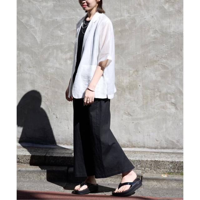 スローブ イエナ（SLOBE IENA）/《WEB限定/追加》リネンレーヨンノースリーブナローワンピース