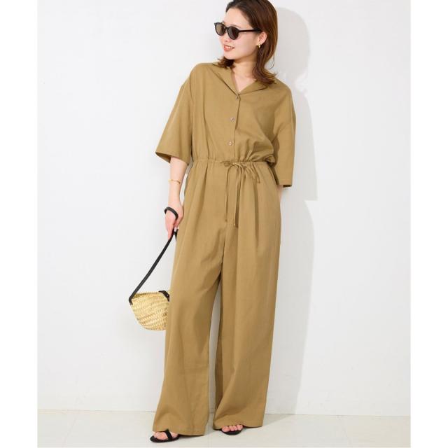 スローブ イエナ（SLOBE IENA）/《WEB限定/追加》ハーフスリーブオールインワン