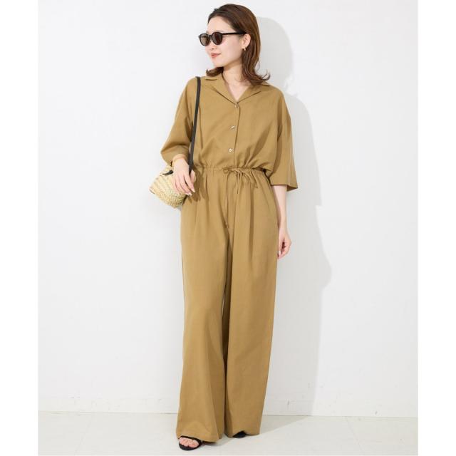 スローブ イエナ（SLOBE IENA）/《WEB限定/追加》ハーフスリーブオールインワン