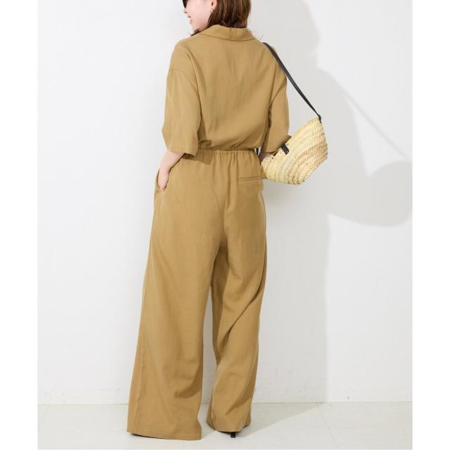 スローブ イエナ（SLOBE IENA）/《WEB限定/追加》ハーフスリーブオールインワン