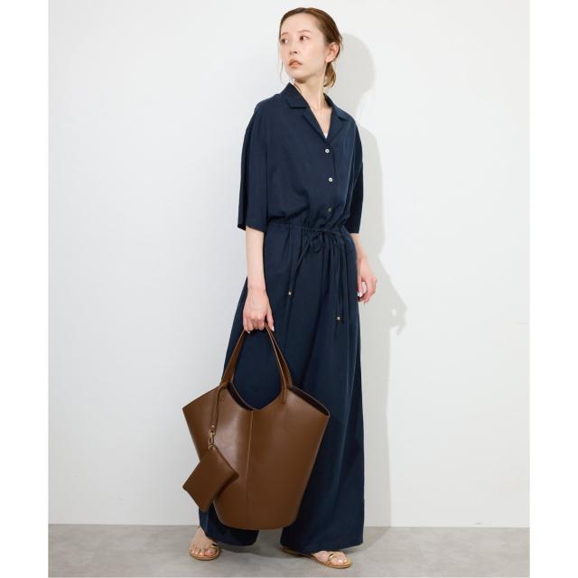 スローブ イエナ（SLOBE IENA）/《WEB限定/追加》ハーフスリーブオールインワン