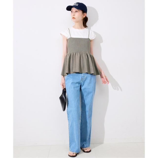 スローブ イエナ（SLOBE IENA）/《追加》ファンタジアパールラメニットビスチェ