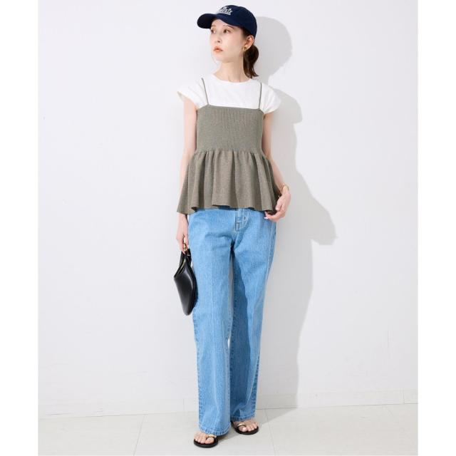 スローブ イエナ（SLOBE IENA）/《追加》ファンタジアパールラメニットビスチェ