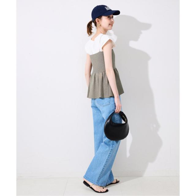 スローブ イエナ（SLOBE IENA）/《追加》ファンタジアパールラメニットビスチェ