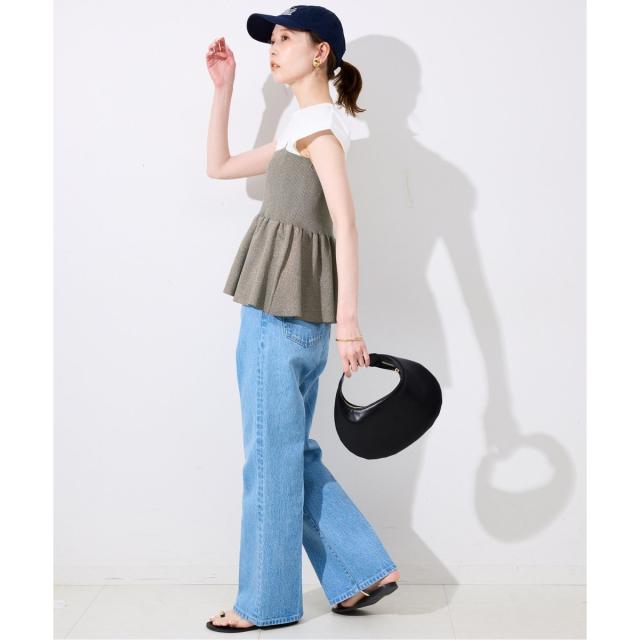 スローブ イエナ（SLOBE IENA）/《追加》ファンタジアパールラメニットビスチェ