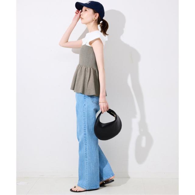 スローブ イエナ（SLOBE IENA）/《追加》ファンタジアパールラメニットビスチェ