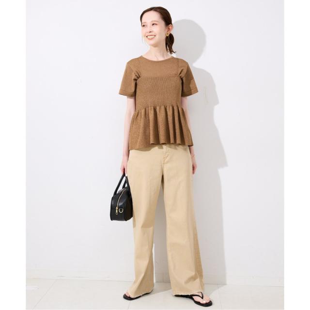 スローブ イエナ（SLOBE IENA）/《追加》ファンタジアパールラメニットビスチェ