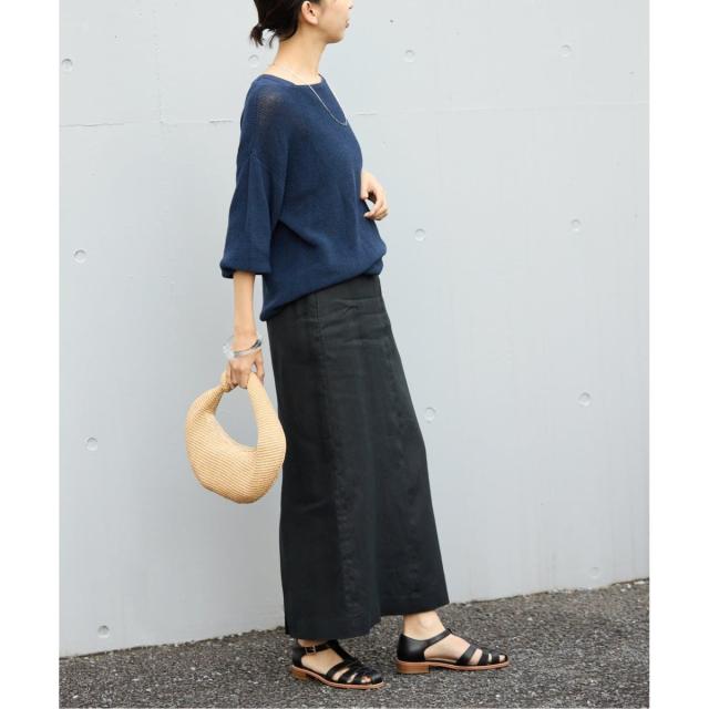 スローブ イエナ（SLOBE IENA）/《WEB限定/追加》SLOBE レザーグルカサンダル