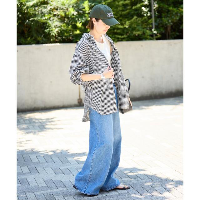 スローブ イエナ（SLOBE IENA）/《追加》リネンコットンレギュラーシャツ